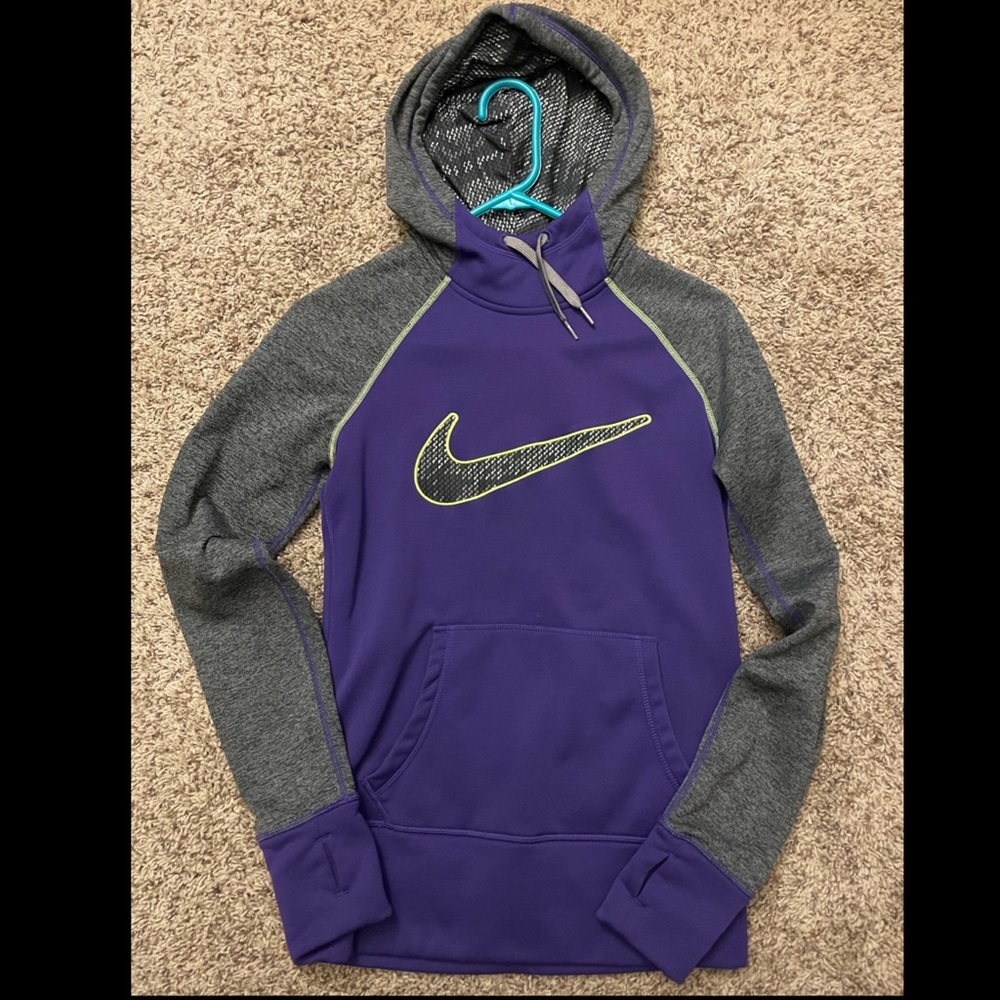 EUC Nike Therma-Fit Hoodie Purple XS